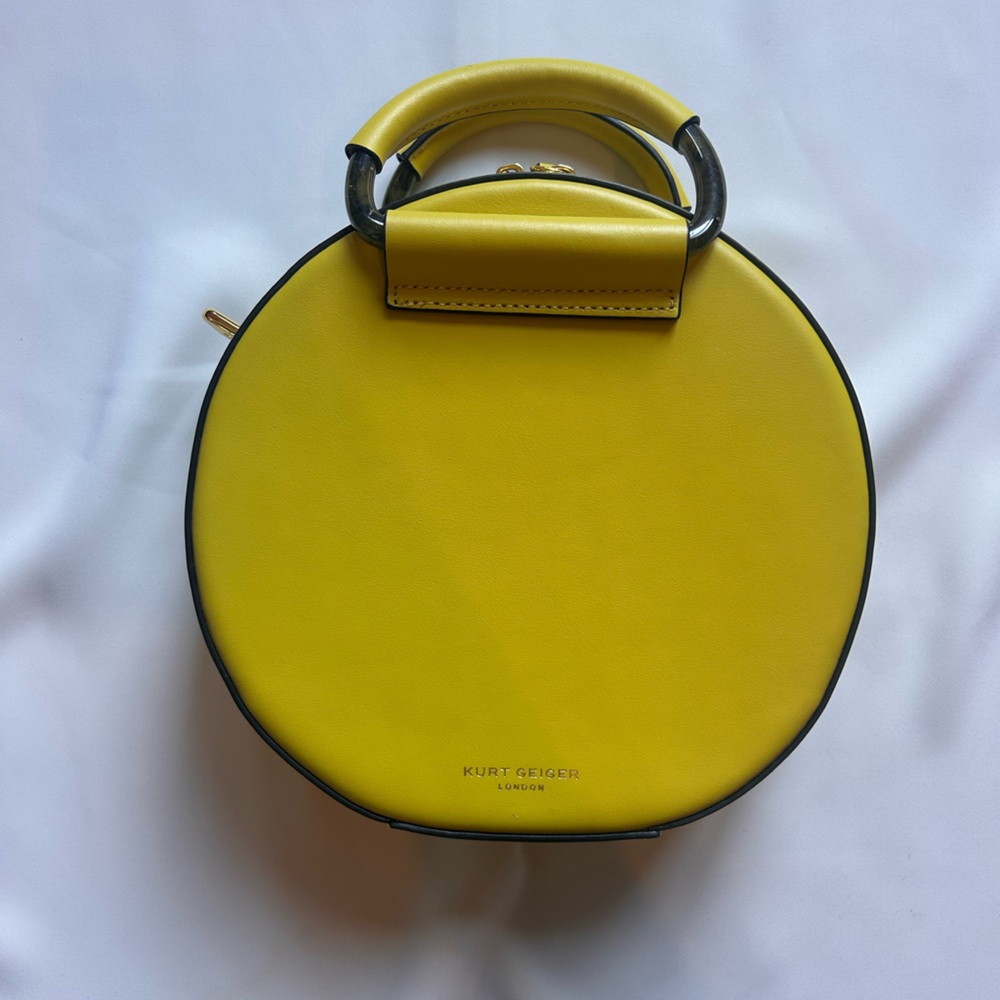 Kurt Geiger Vibrant Yellow Mini Bag